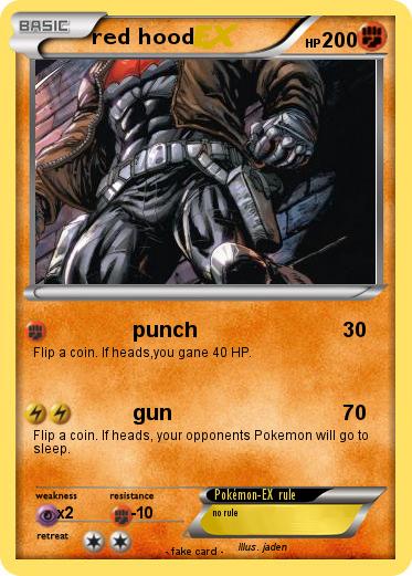 Pokemon red hood