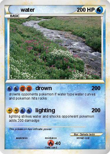 Pokemon water