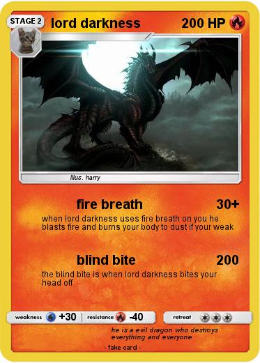 Pokemon lord darkness