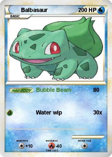 Pokemon Balbasaur