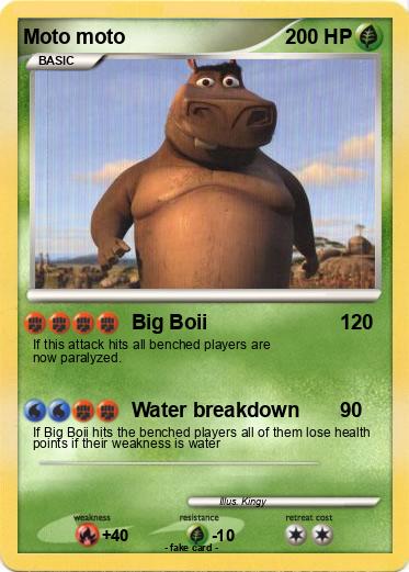 Pokemon Moto moto