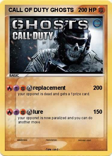 Pokemon CALL OF DUTY GHOSTS