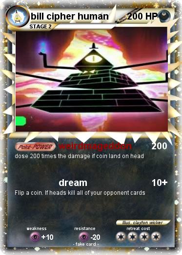 Pokemon bill cipher human