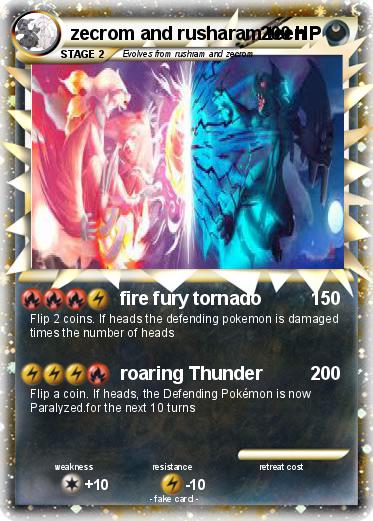 Pokemon zecrom and rusharam teen