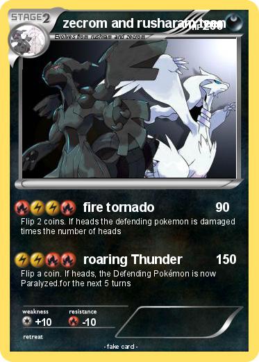 Pokemon zecrom and rusharam teen