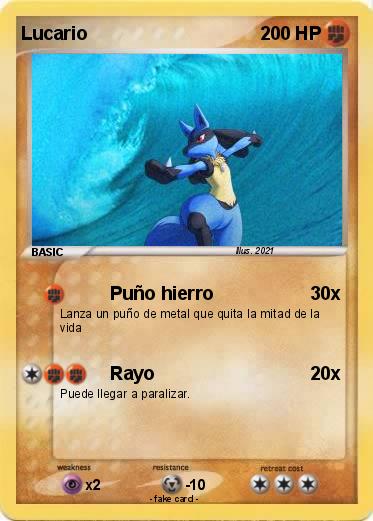 Pokemon Lucario
