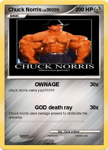 Pokemon Chuck Norris