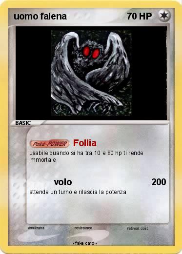 Pokemon uomo falena