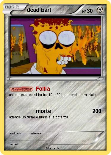 Pokemon dead bart