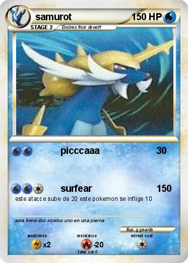 Pokemon samurot