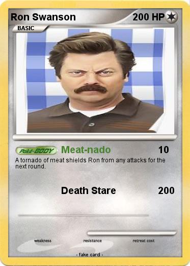 Pokemon Ron Swanson