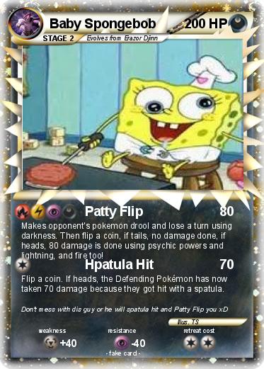 Pokemon Baby Spongebob