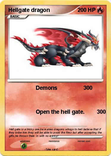 Pokemon Hellgate dragon