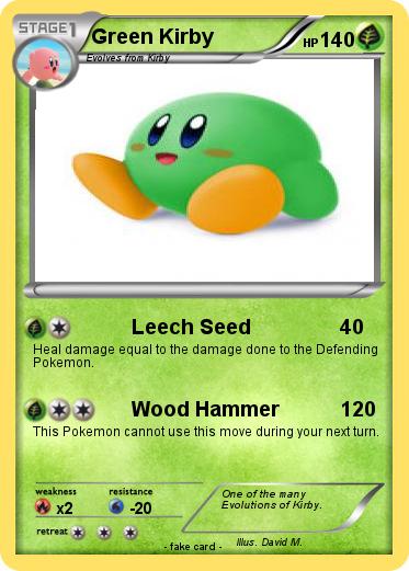 Pokemon Green Kirby