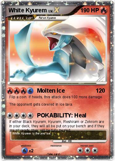 Pokemon White Kyurem