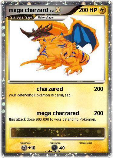 Pokemon mega charzard