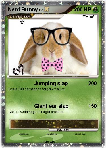 Pokemon Nerd Bunny