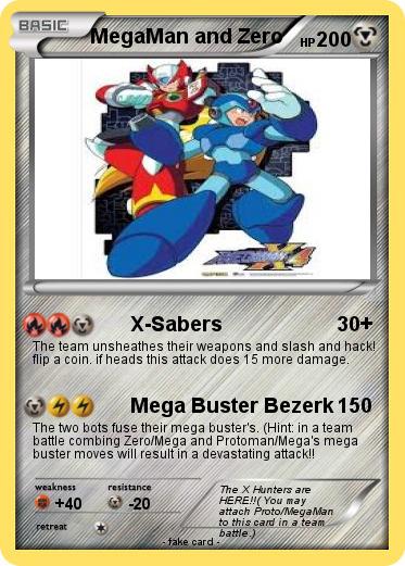 Pokemon MegaMan and Zero