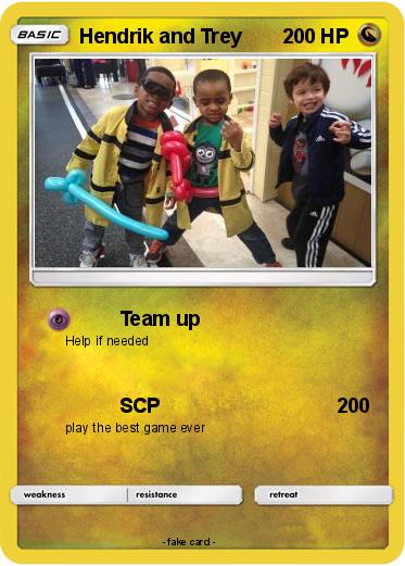 Pokemon Hendrik and Trey