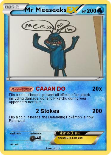 Pokemon Mr Meeseeks