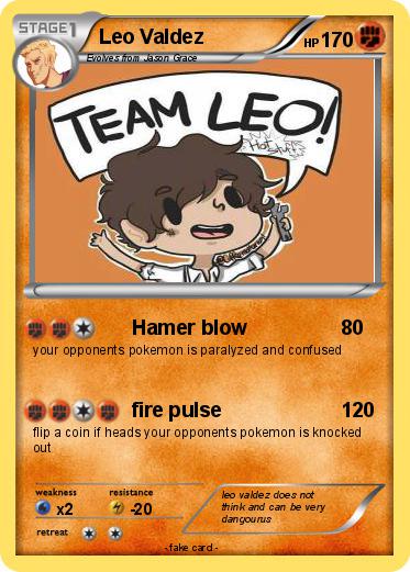 Pokemon Leo Valdez