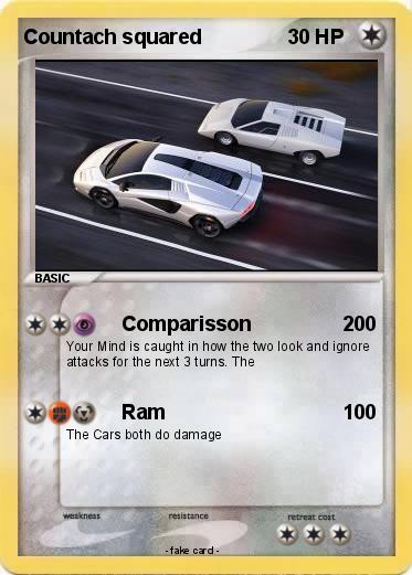 Pokemon Countach squared