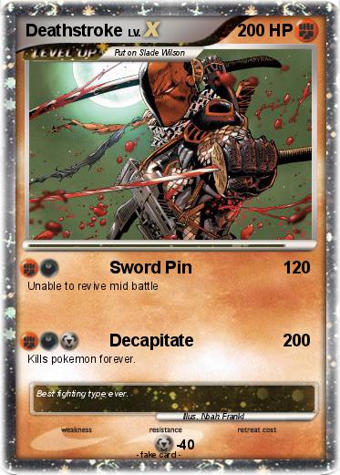 Pokemon Deathstroke