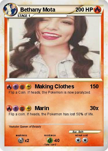 Pokemon Bethany Mota