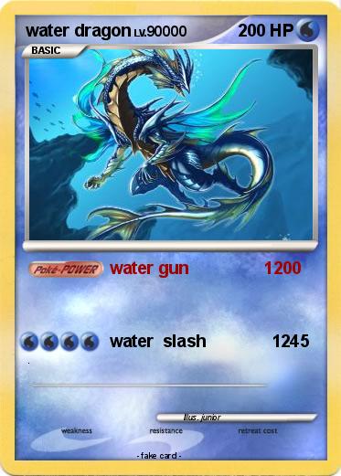Pokemon water dragon