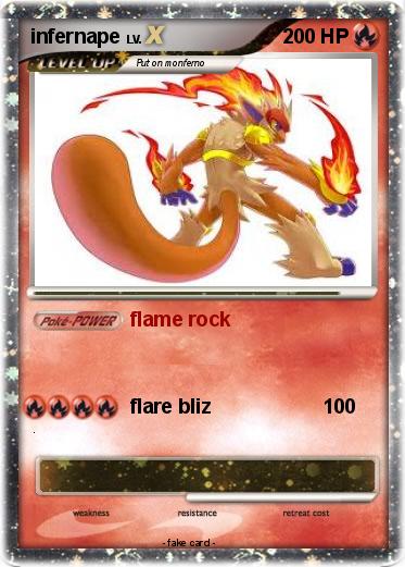Pokemon infernape
