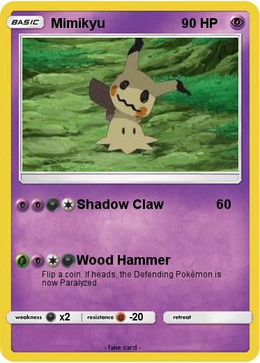 Pokemon Mimikyu