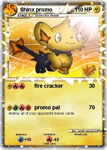 Pokemon Shinx promo