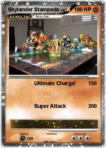 Pokemon Skylander Stampede