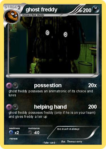 Pokemon ghost freddy