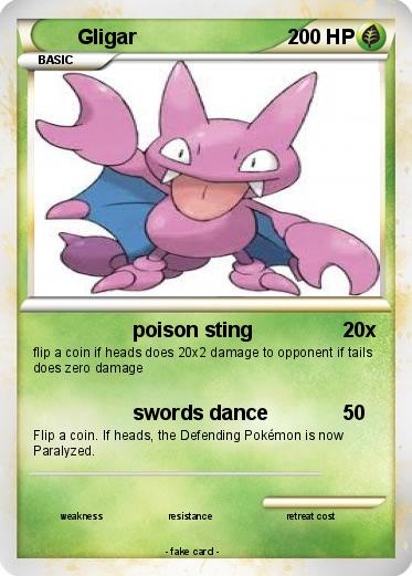 Pokemon Gligar