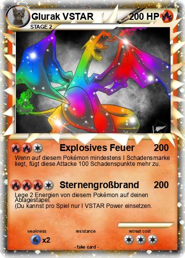 Pokemon Glurak VSTAR