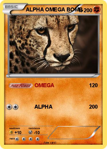 Pokemon ALPHA OMEGA BOMB