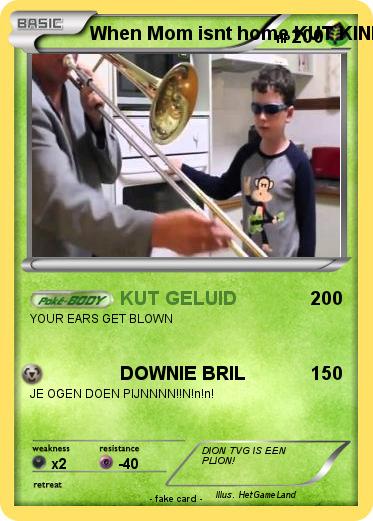 Pokemon When Mom isnt home KUT KIND