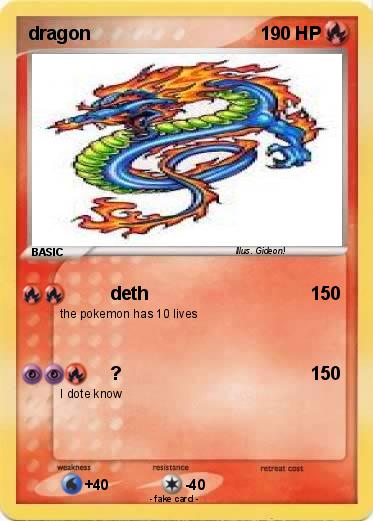 Pokemon dragon