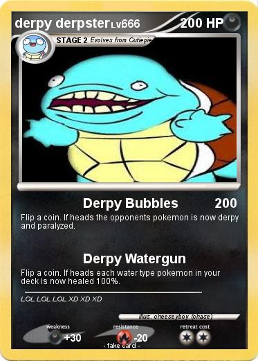 Pokemon derpy derpster