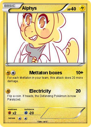 Pokemon Alphys