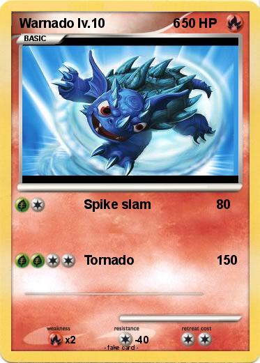 Pokemon Warnado lv.10                   6