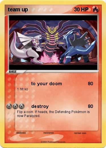 Pokemon team up 