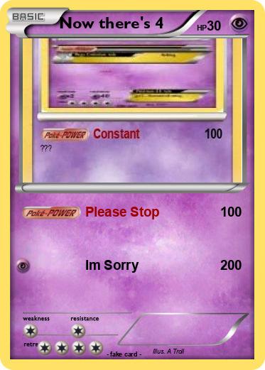 Pokemon Now there's 4