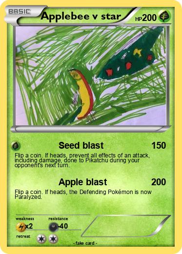 Pokemon Applebee v star