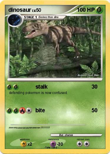 Pokemon dinosaur
