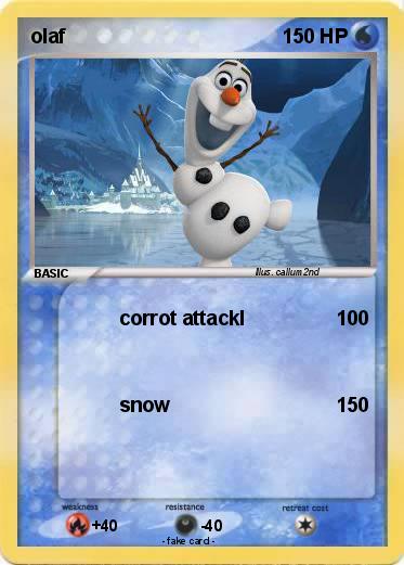 Pokemon olaf