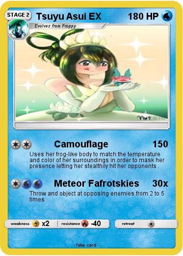 Pokemon Tsuyu Asui EX