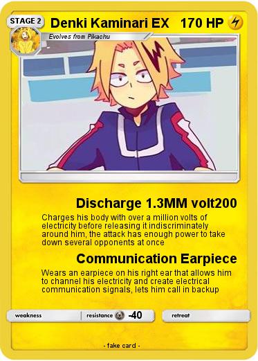 Pokemon Denki Kaminari EX