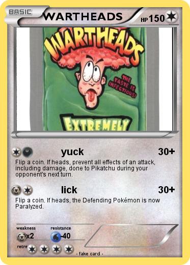 Pokemon WARTHEADS